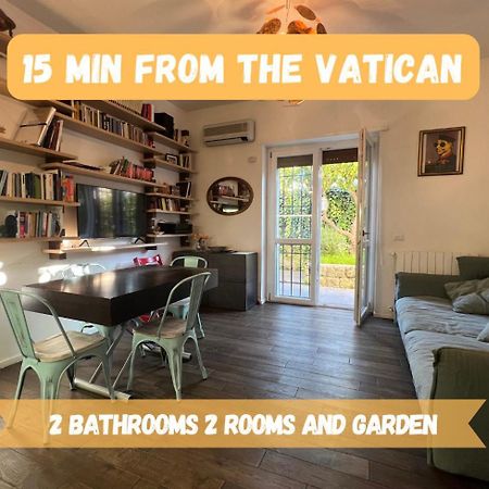 15 Min From The Vatican Wi-Fi And Garden Dış mekan fotoğraf